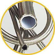  PTFE Hose with Stainless Steel Overbraid